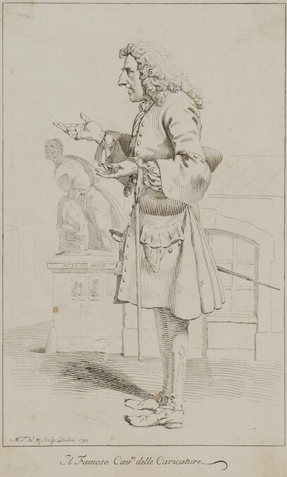 Caricature Portrait of Pier Leone Ghezzi (1675-1755)