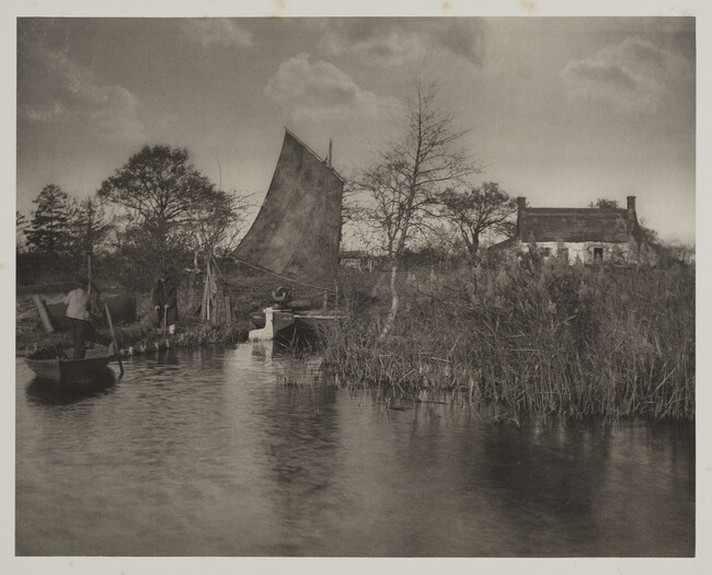 A Broadman's Cottage, plate III, from Life and Landscape on the Norfolk Broads