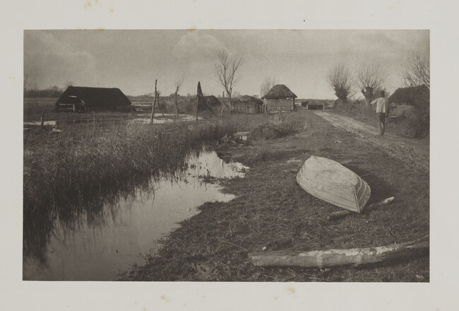 Twixt Land and Water, plate XXXVI, from Life and Landscape on the Norfolk Broads