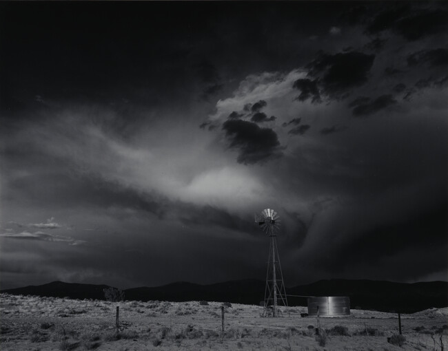 Storm near Santa Fe, New Mexico