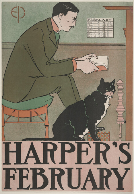 Harper's Christmas (Woman in Fur Hat with Muff)