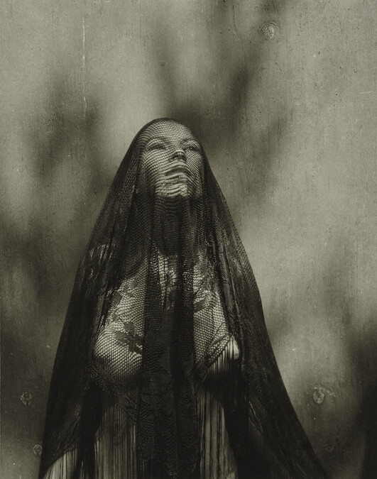 Carmel Valley (Woman in a black veil)