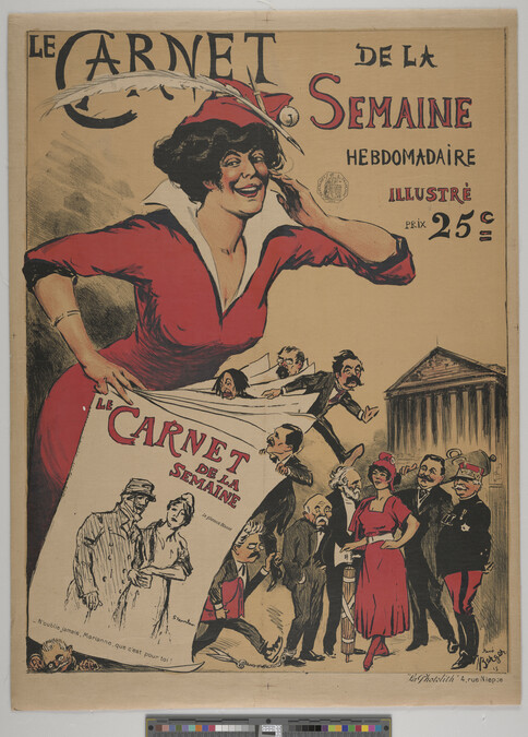 Alternate image #1 of Le Carnet de la Semaine Hebdomadaire Illustré (The Notebook of the Week, Weekly Illustrated)