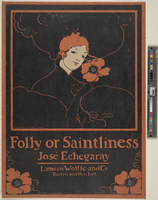 Alternate image #1 of Folly or Saintliness, Jose Echegaray...