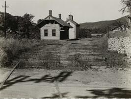 Abandoned Railroad Station, Enfield, Massachusetts