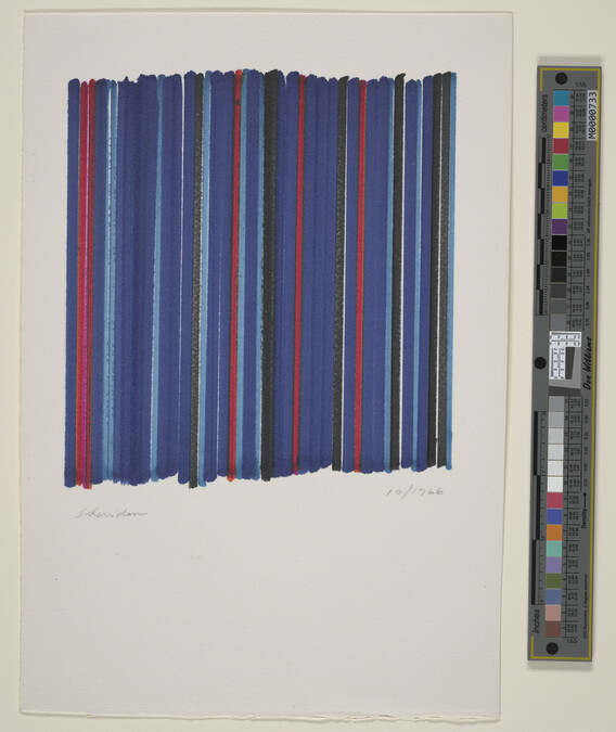 Alternate image #1 of Verticle Flo Pen Bars (blue, black, red)