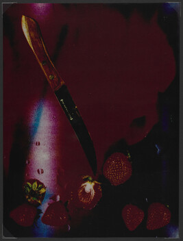 Knife and Strawberries