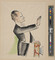 Alternate image #1 of (Pledging Man in Tuxedo) from a Portfolio of 21 Cartoons: 1933