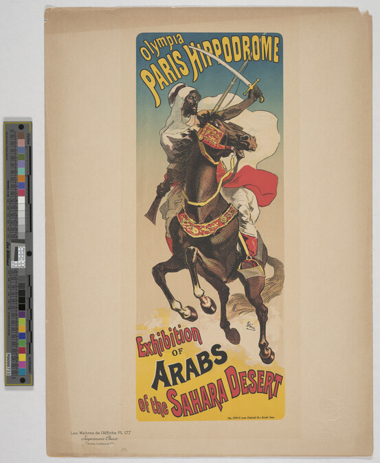 Alternate image #1 of Olympia/ Paris Hippodrome/ Exhibition of Arabs of the Sahara Desert
