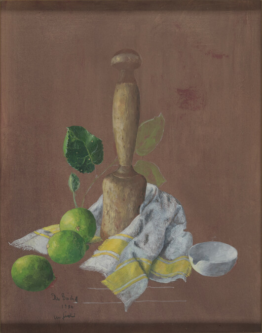 Untitled (Unfinished Still Life with Limes)