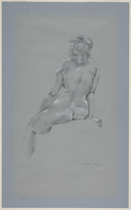 Seated Female Nude