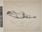 Alternate image #1 of Studies of a Reclining Female Model (central figure by Bischoff; upper and lower sketches by Grosz)