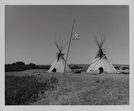 A Veteran's Protest to the Treatment of Muslims after 9/11/2001, Pine Ridge Reservation, South Dakota