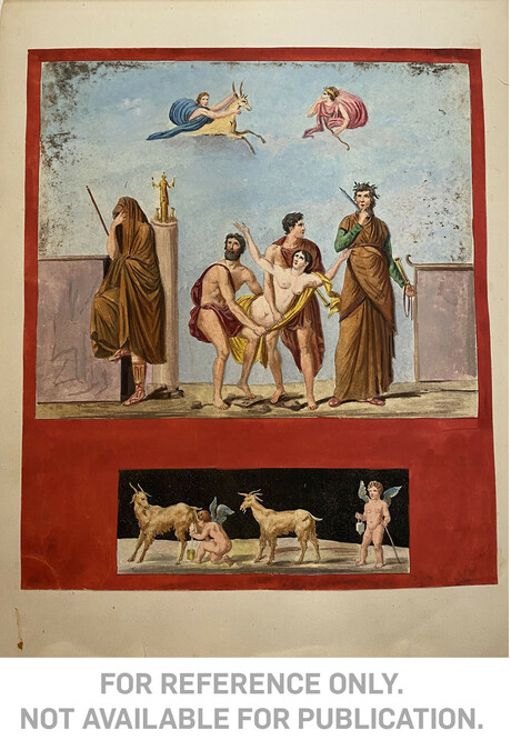 A Book of Illustrations of the Roman Murals at Herculaneum (42 illustrations)