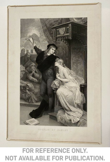 Ophélie et Hamlet (Ophelia and Hamlet)