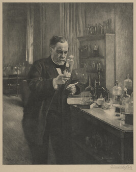 Pasteur in His Study