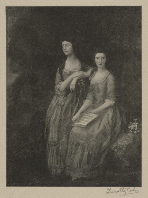The Sisters - Mrs. Sheridan and Mrs. Tickell