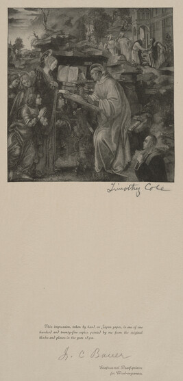 Madonna Appearing to Saint Bernard