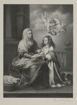 Saint Anne Teaching the Virgin