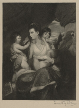 Lady Cockburn and Family