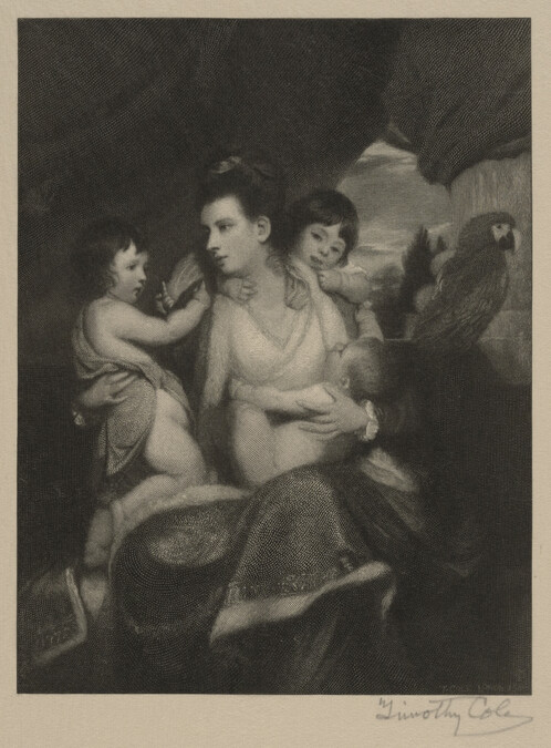 Lady Cockburn and Family