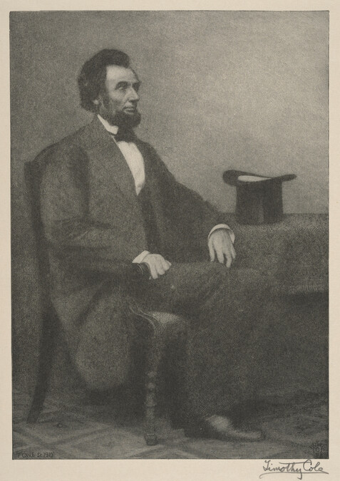 Abraham Lincoln at Table