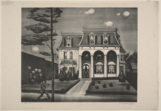 House on Monmouth St., Redbank, N.J.