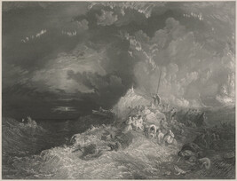 A Fire at Sea from the series The Turner Gallery