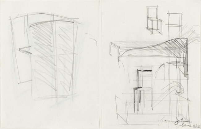 Sketches of Chairs and Sofas