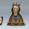 Alternate image #2 of Reliquary Bust of a Crowned Saint