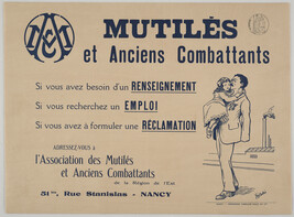 Mutilés et Anciens Combattants (Disabled and Veteran Combatants)