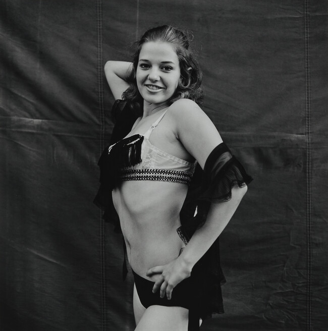 Lena's First Day, Essex Junction, Vermont, from the project Carnival Strippers