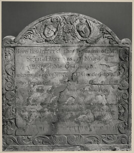 Gravestone: Seth Hastings, 1775, Cambridge cemeteryy