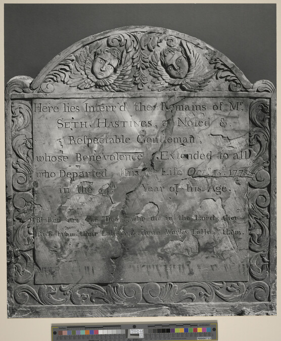 Alternate image #1 of Gravestone: Seth Hastings, 1775, Cambridge cemeteryy