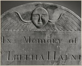 Gravestone: Mrs. Tabitha Haynes, 1755, Sudbury cemetery