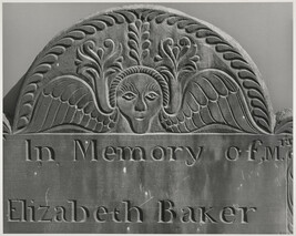 Gravestone: Elizabeth Baker, 1782, Dorchester cemetery