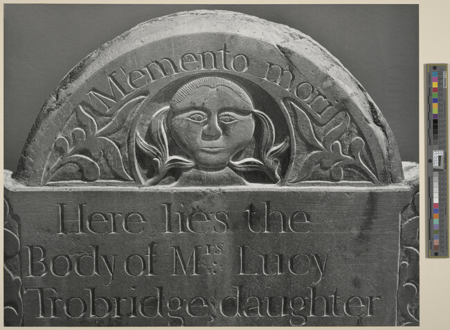 Alternate image #1 of Gravestone: Mrs. Lucy Trobridge, 1765, Groton cemetery