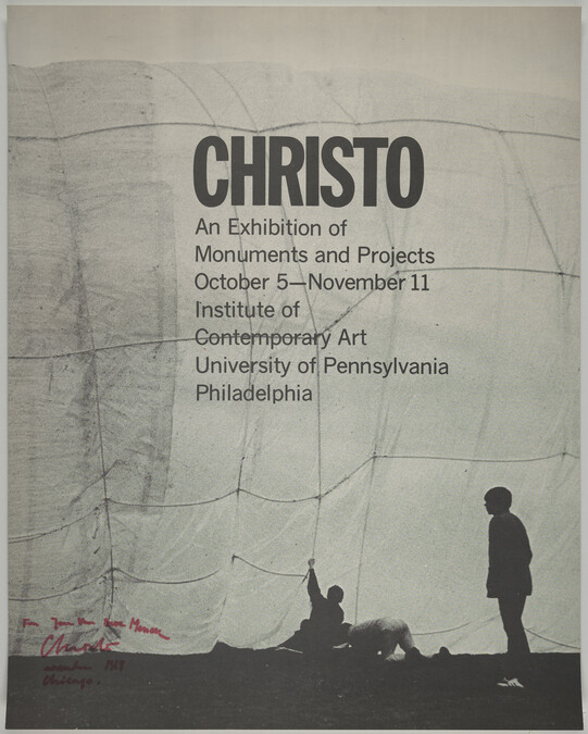 Christo: Univ. of Pennsylvania, Philadelphia