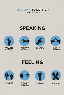 Hand Signals, from the Occuprint Sponsor Portfolio