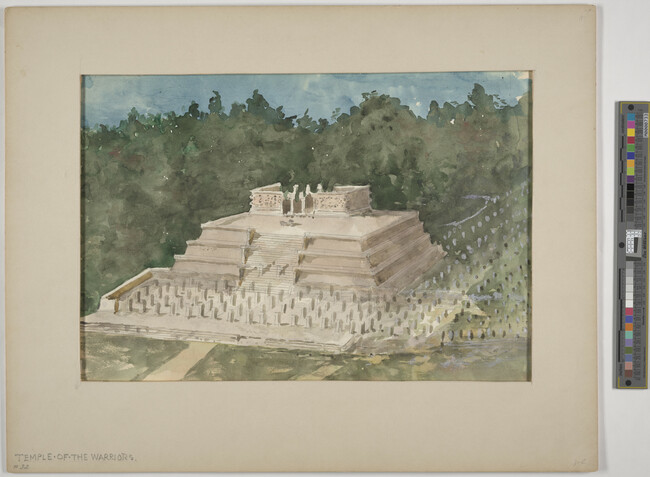 Alternate image #1 of Temple of the Warriors, from the portfolio Chichen Itza, Uxmal, and Quirigua