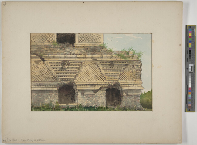 Alternate image #1 of Uxmal: Casa Monjas Detail, from the portfolio Chichen Itza, Uxmal, and Quirigua