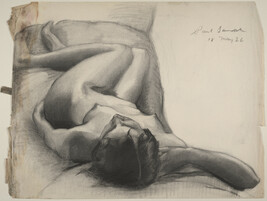 Untitled (View from Head, Sleeping Female Nude)