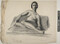 Alternate image #1 of Untitled (Nude Woman Seated on Couch)