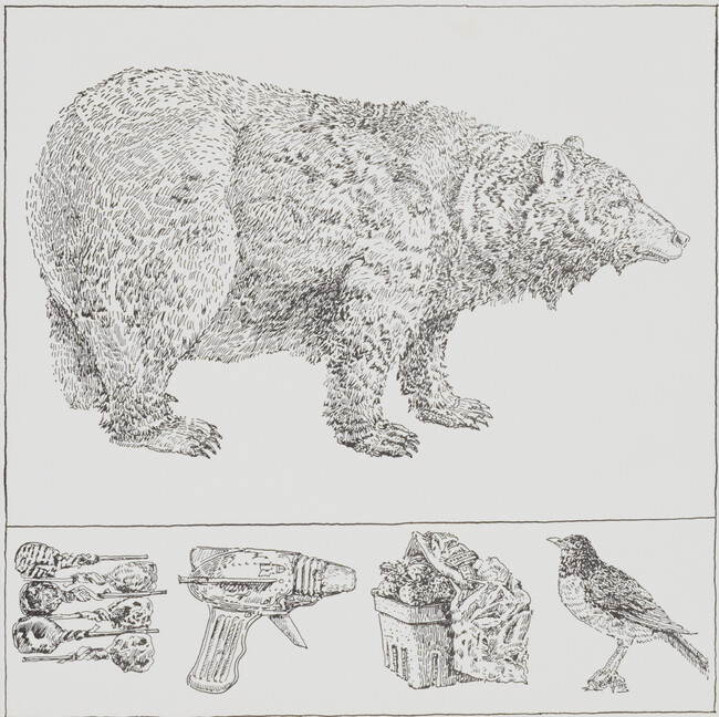 Bear with Predella, from the Rubber Stamp Portfolio