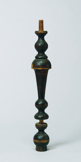 Dressing Table Leg, Vase and Ring Turned on a Ball Foot