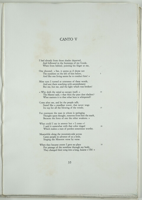 Alternate image #10 of The Ante-Purgatorio by Dante Alighieri, Cantos I - X of the Purgatorio, Canto V