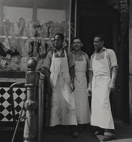 Meatmarket Owner and Butchers, from the project The Most Crowded Block