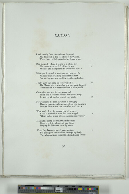 Alternate image #9 of The Ante-Purgatorio by Dante Alighieri, Cantos I - X of the Purgatorio, Canto V