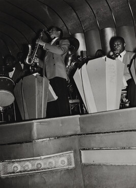 Band at the Savoy Ballroom, from the Photo League Feature Group project Harlem Document