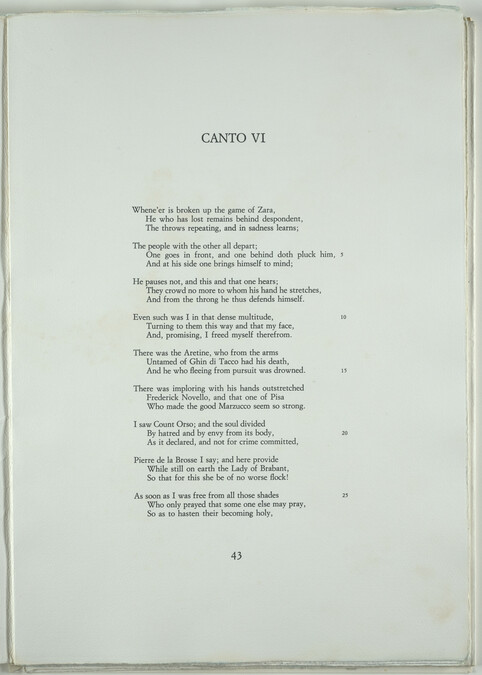 Alternate image #10 of The Ante-Purgatorio by Dante Alighieri, Cantos I - X of the Purgatorio, Canto VI